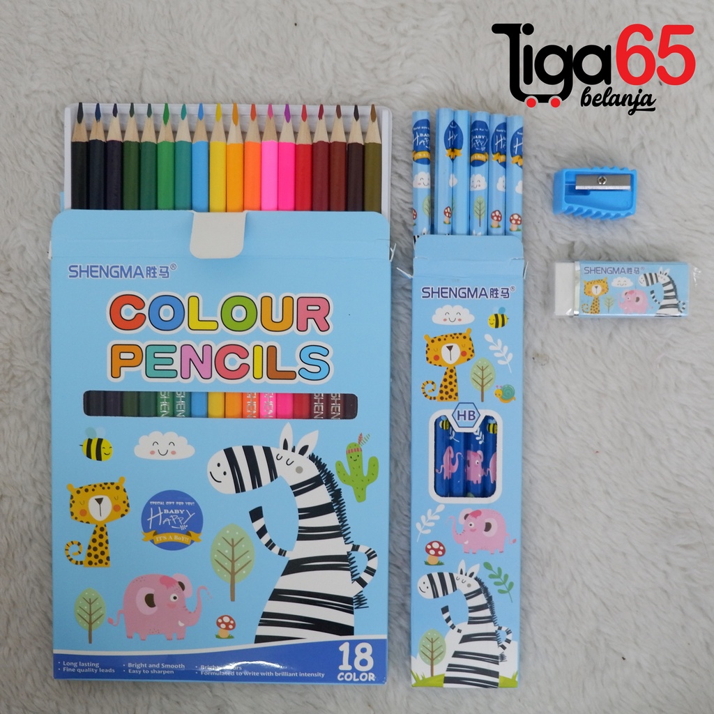 365 STATIONERY SET #41168 Buku &amp; Alat Tulis Anak / Karakter Fancy Gambar Lucu