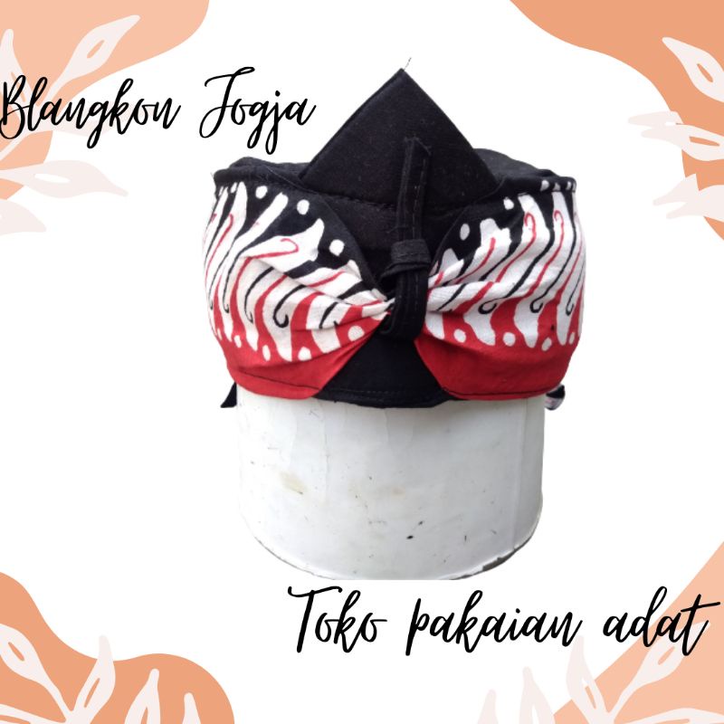 Iket Blangkon sunda Motif Jawa timuran Blangkon dewasa_pakaian tradisional_pakaian adat jawa