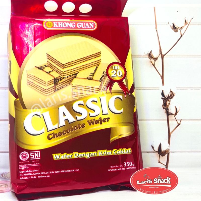 

Khong Guan Classic Wafer Chocolate 350gr