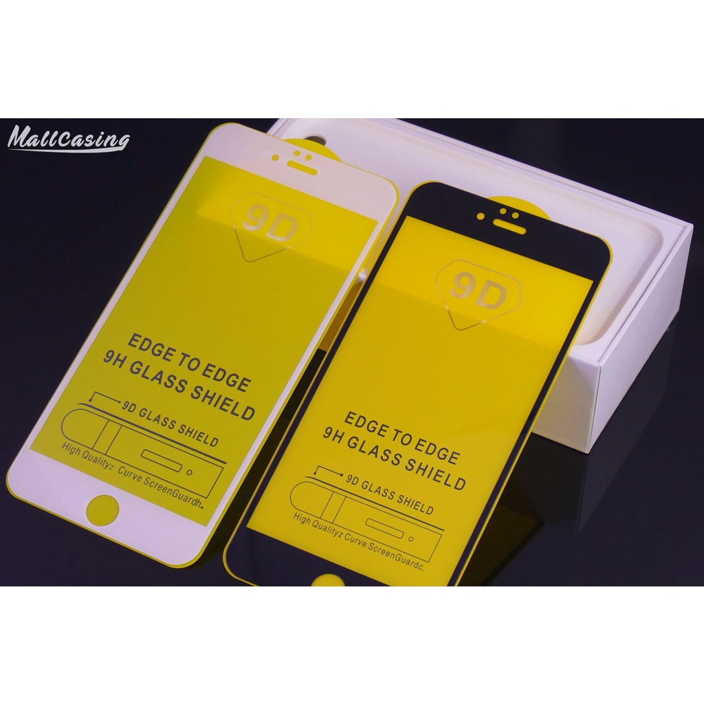 Tempered Glass iPhone 9G/ XR/ 11 6.1 2019 | X/ XS/ 11 Pro 5.8 2019 | 12 Mini 5.4 | 12 Pro Max 6.7 | 14 Pro 6.1 Anti Gores Kaca Full Lem 9D