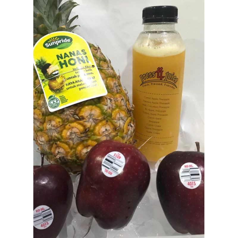 

Cold Pressed Juice / Jus Yellow Sunshine (Nanas Apel)