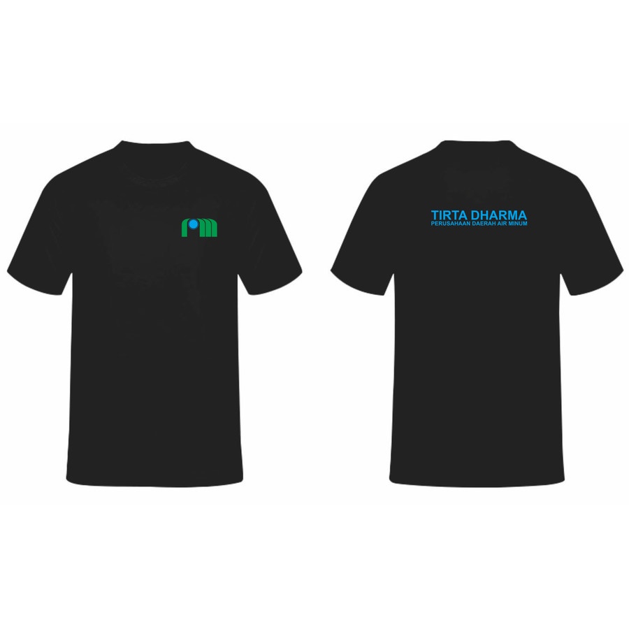 kaos distro pdam / baju pdam tirta dharma premium