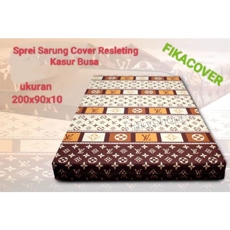 SARUNG SPREI COVER RESLETING KASUR BUSA UKURAN 200X90X10 No 5