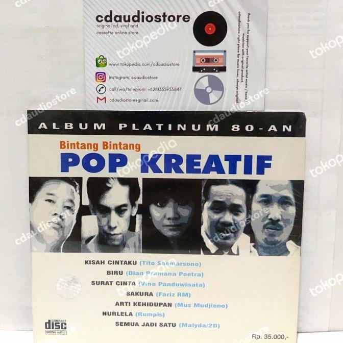CD POP KREATIF - TITO SOEMARSONO FARIZ RM RUMPIS MALYDA/2D HEMAT
