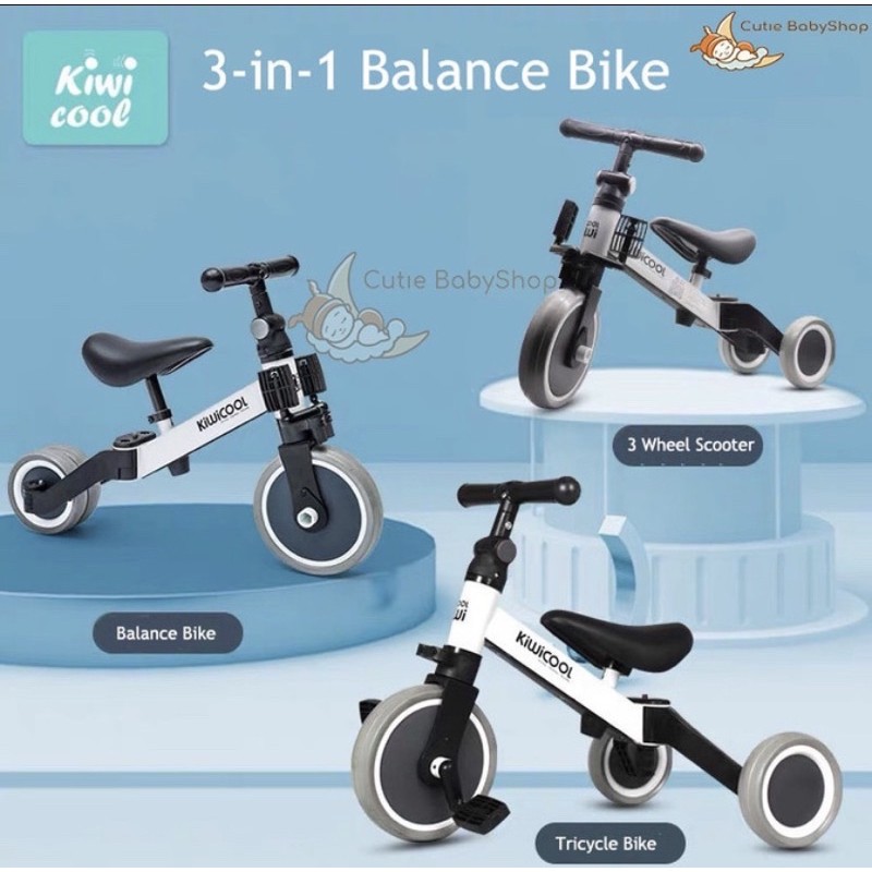 3 wheel balance bike