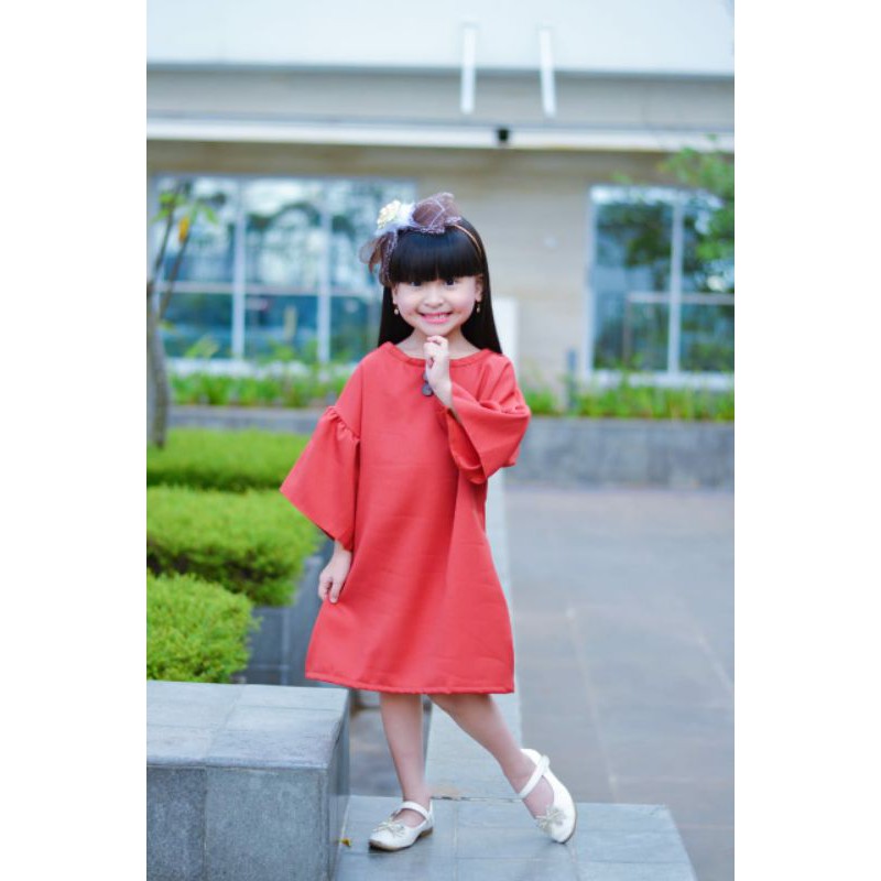 VINTAGE DRESS ANAK BABY SYIRA || MOSCREPE