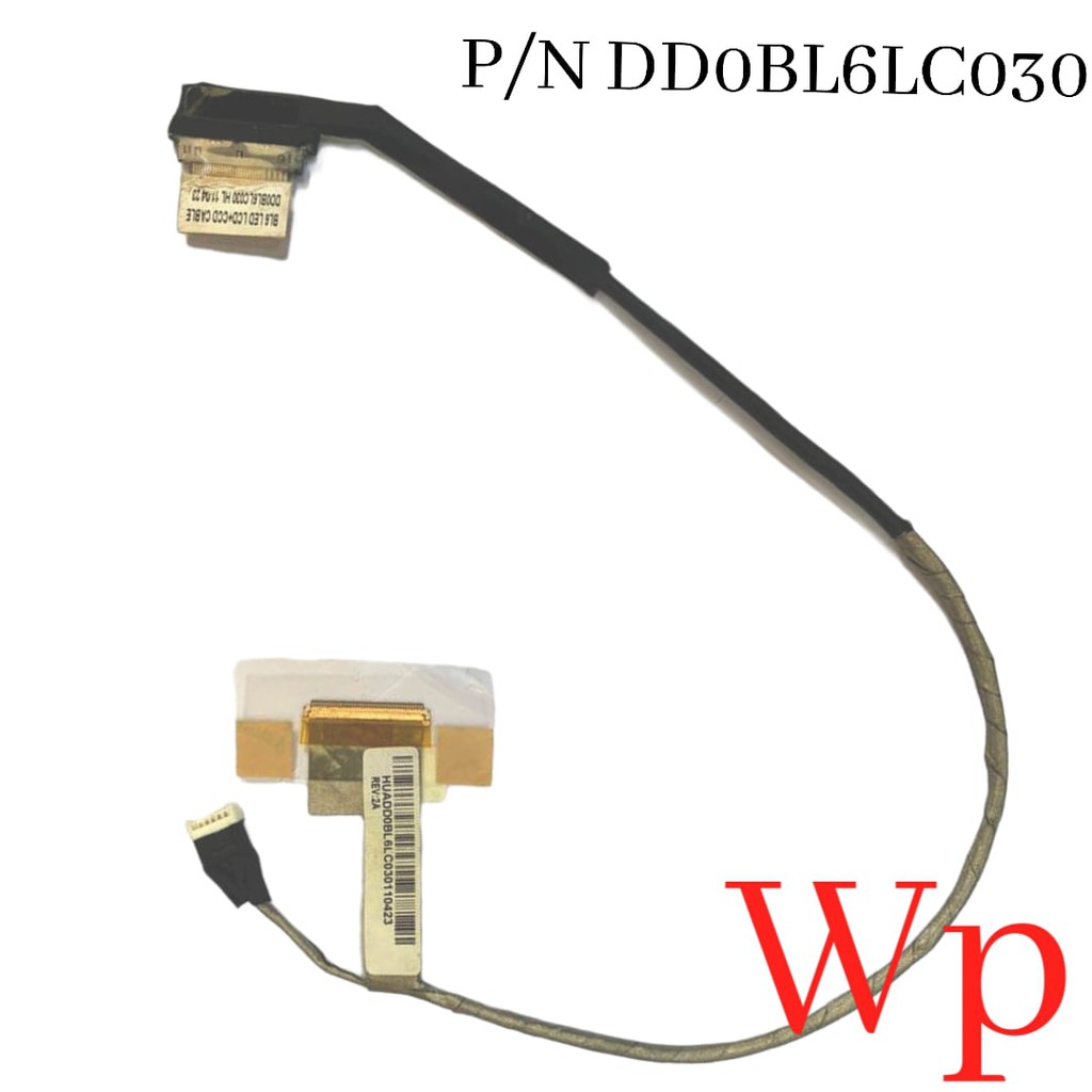 Kabel Flexible LCD LED Laptop Toshiba L655 L655D L650 L650D DD0BL6LC030
