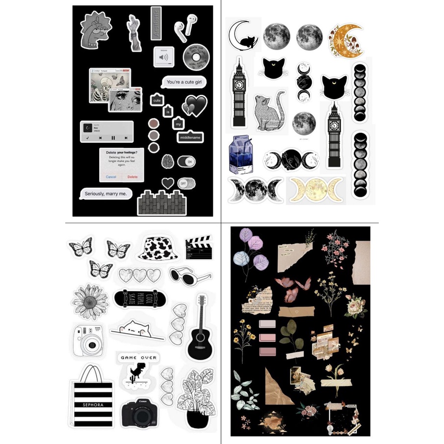 

Stiker Tumblr / Stiker Aesthetic / Stiker Buku (Aesthetic 4)