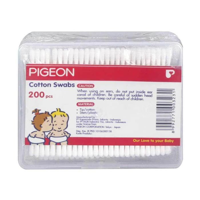 Pigeon Cotton Swabs 200 pcs