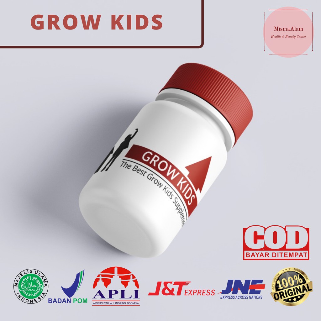 

SUPER GROW KIDS - Peninggi Badan, Susu Peninggi Badan, Obat Peninggi Badan - Bpom, Ampuh, Anak,Cepat