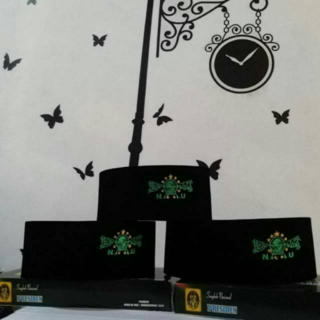 Songkok NU list hijau/peci NU