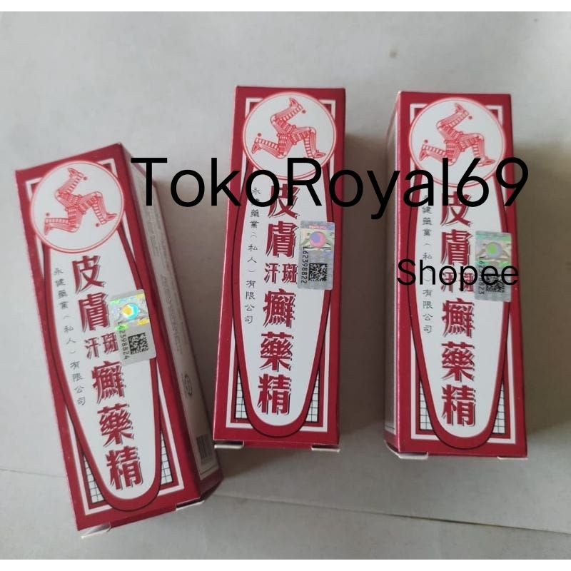 (Original) Ubat Kurap Cap Kaki Tiga untuk Panu Obat Kurap Import Exp Lama Termurah
