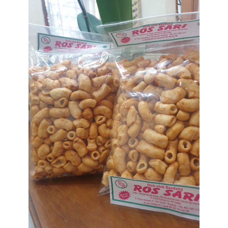 Makaroni Rujak 150Gr Oleh Oleh Bandung