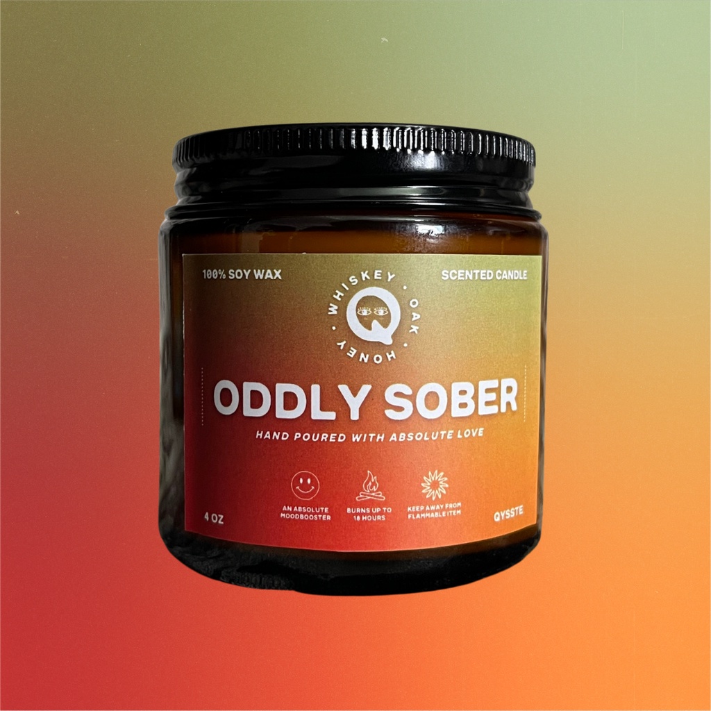 ODDLY SOBER | SCENTED CANDLE