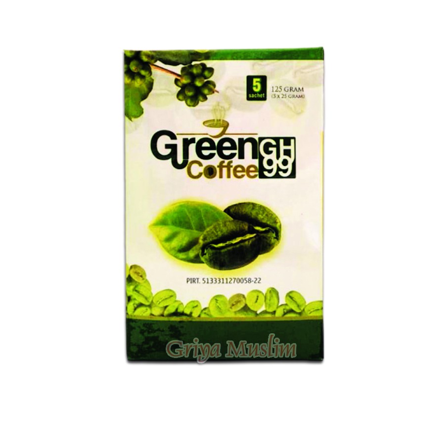 

Green Coffee 99 - Kopi Hijau plus Kulit Manggis & Stevia