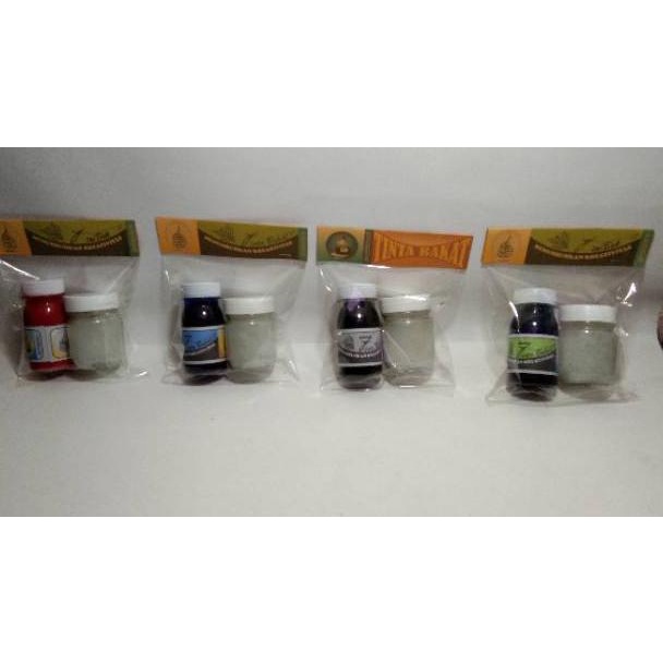 

(E-AXW} (㊛} Tinta kaligrafi cap bakat 50 ml free botol n dakron