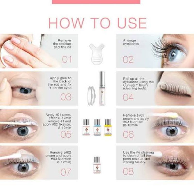 KERITING BULUMATA / PERMING EYELASH / LASHLIFT KIT PAKET KERITING BULUMATA