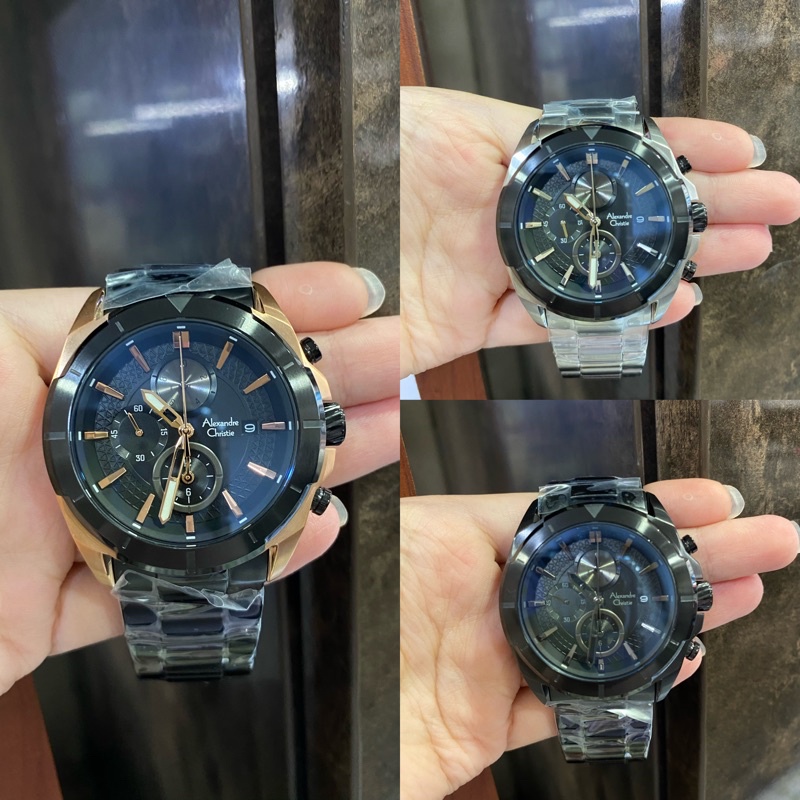 JAM TANGAN PRIA ALEXANDRE CHRISTIE AC6596 AC 6596 MC