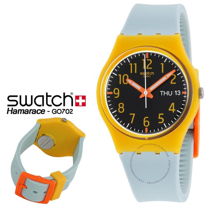 Swatch GO702 Hamarace Original  Jam Tangan Original Swatch Wanita