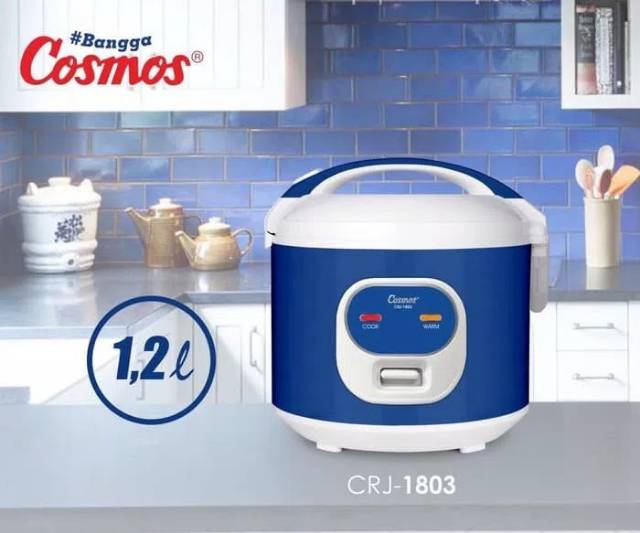 Cosmos CRJ-1803 Magic Com Rice Cooker 1.2 L. Baru Bergaransi