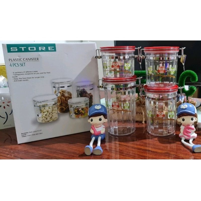 TOPLES AKRILIK STORE ISI 4PCS