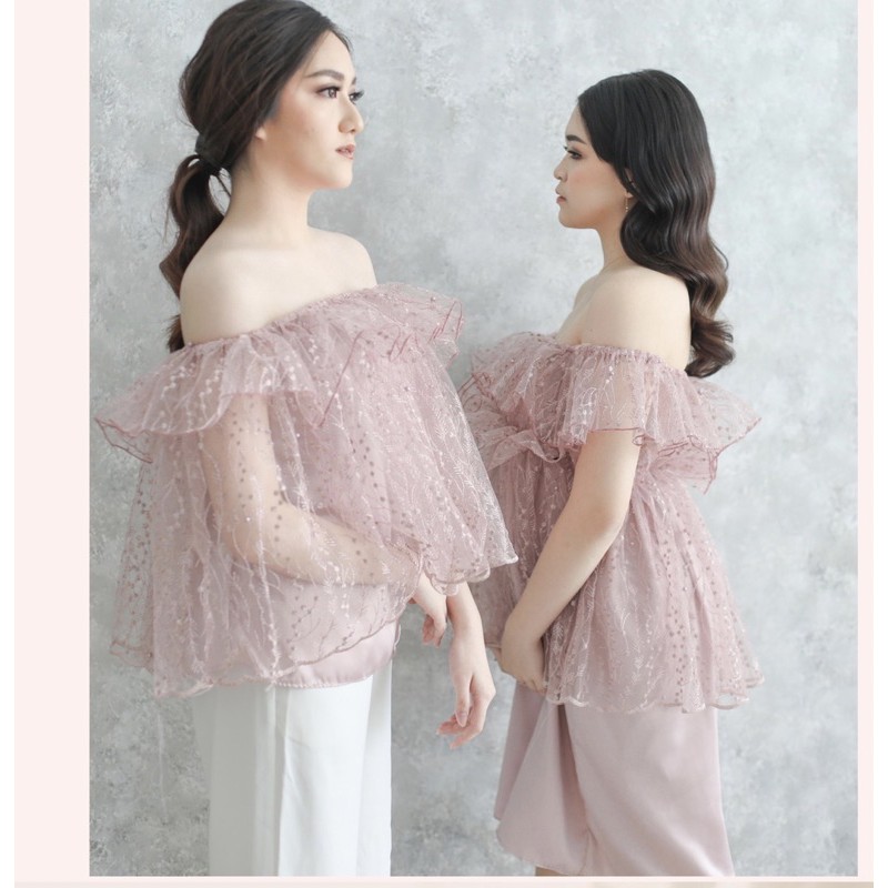 𝙏𝙪𝙩𝙪𝙡𝙡𝙚 Lace Ruffle Makeup / ruffle makeup/ ruffle mua/ ruffle organza