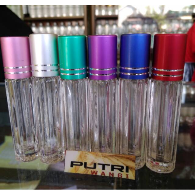 BOTOL ROLL ON 4ML botol PARFUM biasa untuk tester