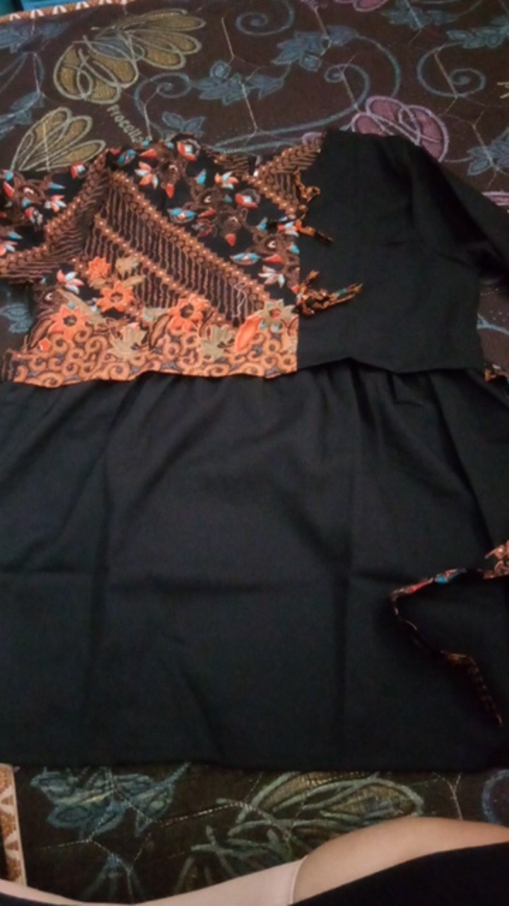 Baju Batik Wanita Modern Monalisa Genes M,l,xl Asli Pekalongan