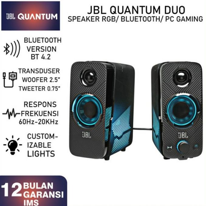JBL QUANTUM DUO & SPEAKER BLUETOOTH JBL FBGDF64654