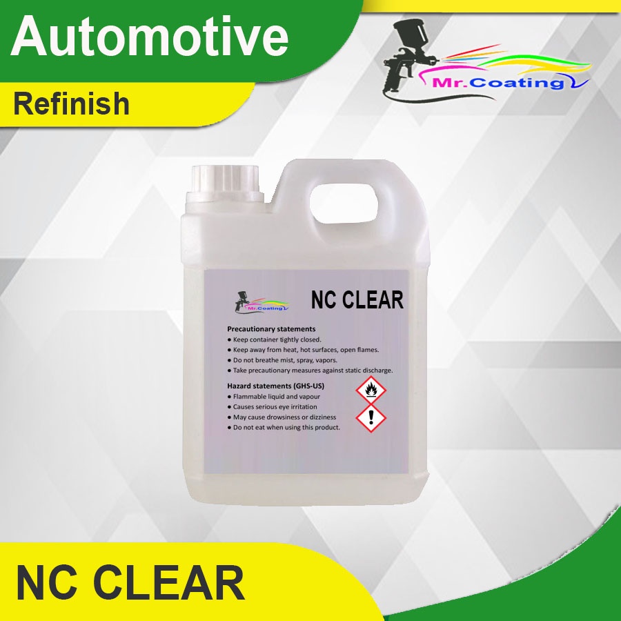 Cat Duko Clear Gloss / Cat Nc Clear Gloss / Clear Body Motor / Clear Body Mobil / Vernis Kayu