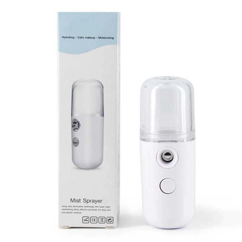 Nano Mist Spray Perawatan Wajah-Portable USB Mini ( Baca Deskripsi)