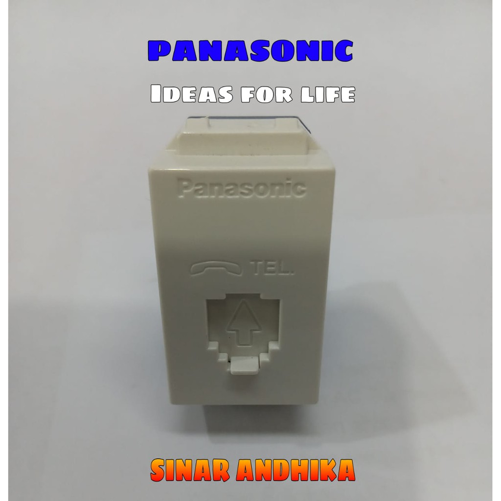 MODUL / JACK TELEPON PUTIH PANASONIC WEJ 2164