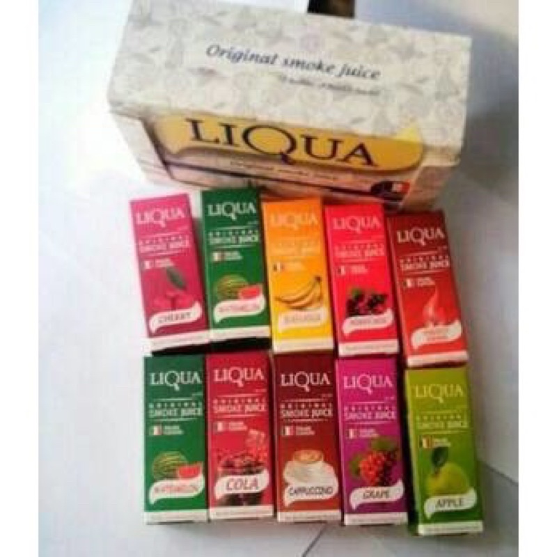 isi botol 10ML ORIGINAL SMOKE JUICE LiQua 10