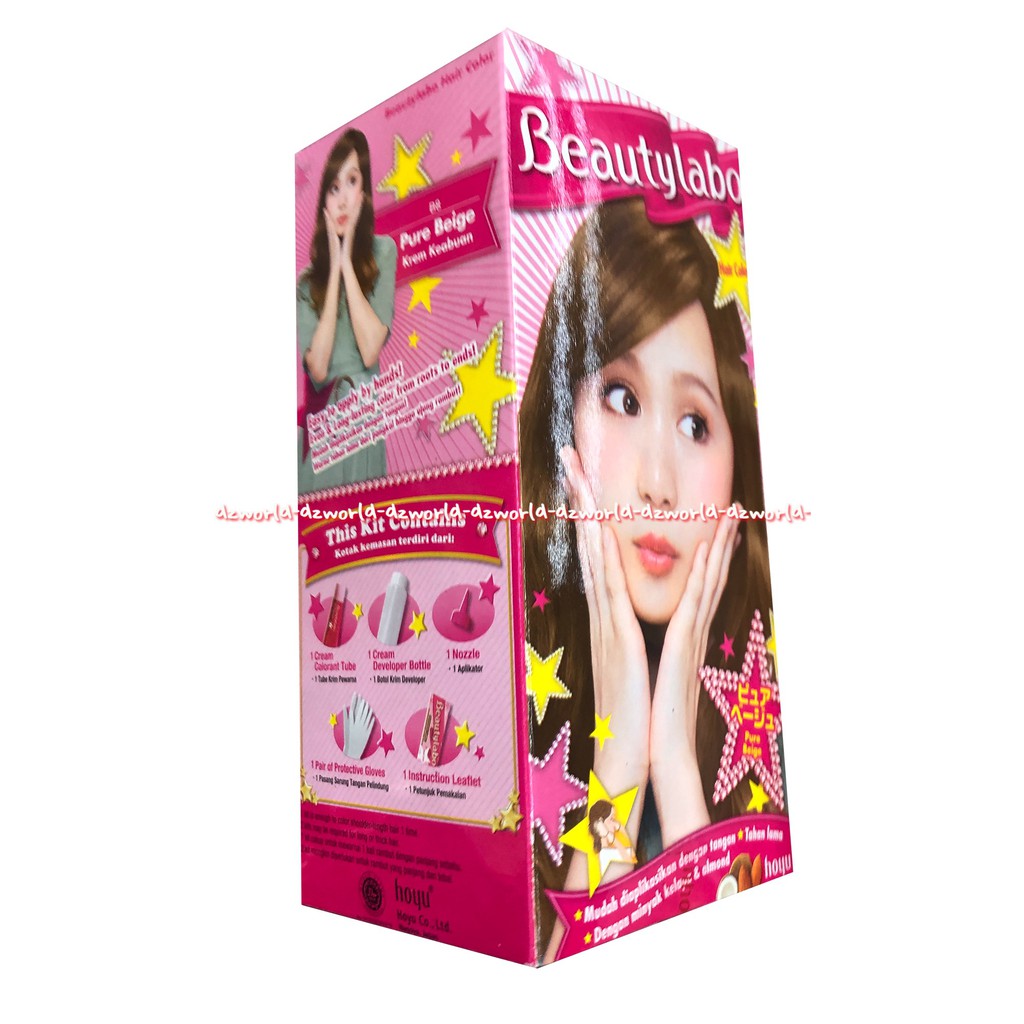 Beauty Labo Candy Pure Beige Hoyu Cat Rambut Beautylabo