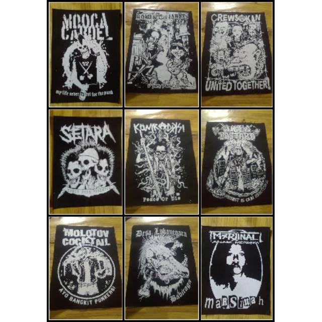 Backpatch Emblem Bordir Band Punk Setara Crewsakan Mocca Caroel Kontradiksi Romi Desa Lukanegara Shopee Indonesia backpatch emblem bordir band punk setara crewsakan mocca caroel kontradiksi romi desa lukanegara