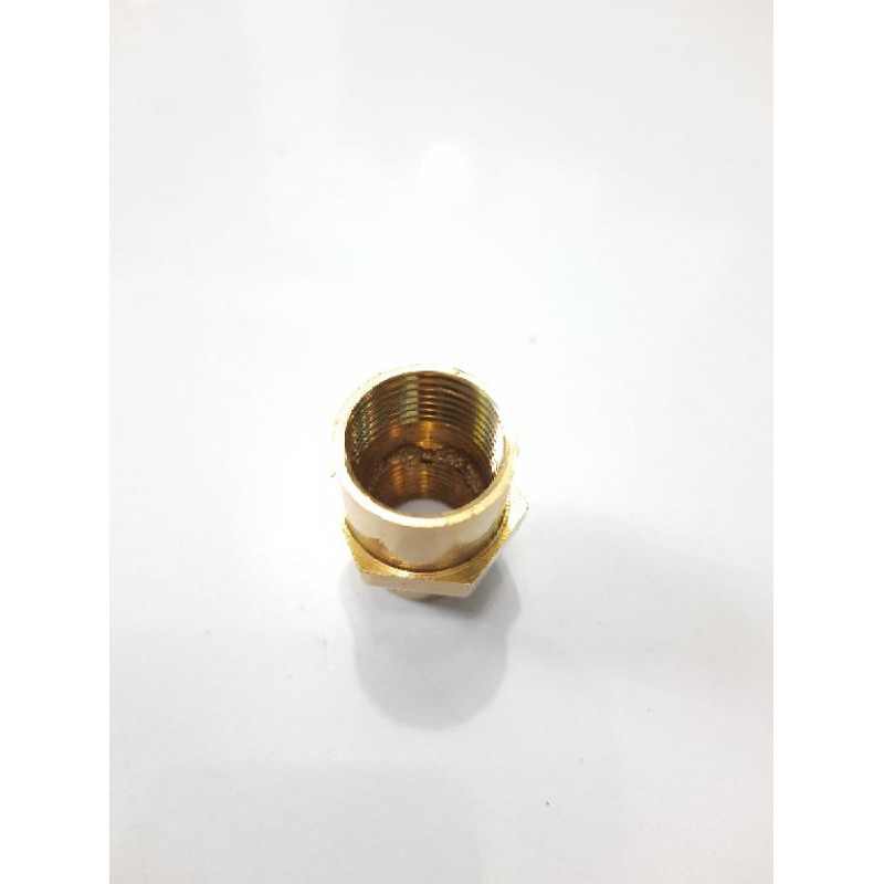 Sok sambungan 3/8&quot; × 1/4&quot; KUNINGAN DRAT DALAM