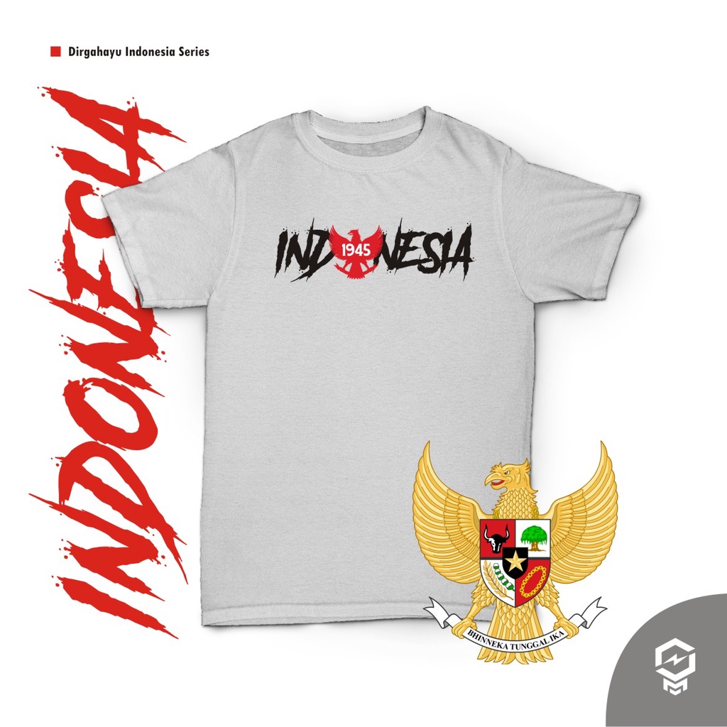 Kaos Indonesia Series | Kaos Garuda Indonesia Baju Agustusan Pria Wanita