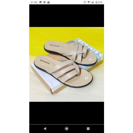 SANDAL NEVADA WANITA / SANDAL JAPIT WANITA NEVADA / SLOB NEVADA