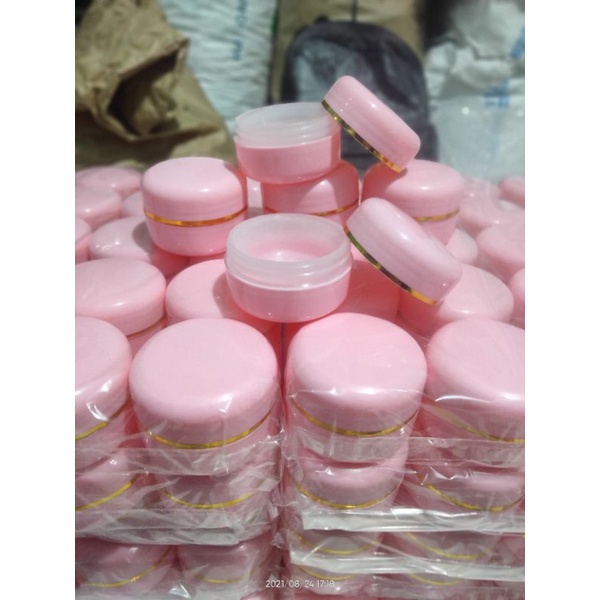 Pot Cream 30G Pink-pink List Gold