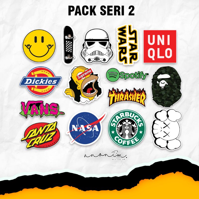 Sticker Aesthetic Tumblr Stiker Distro Hypebeast Sticker Case  Hp Laptop