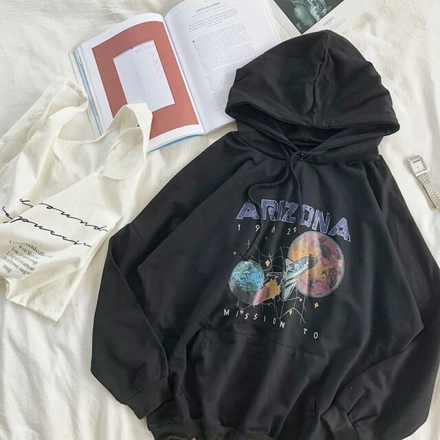 HOODIE PRIA WANITA ARIZONA MISSION /  HOODIE PRIA TEBAL / HOODIE UNISEX