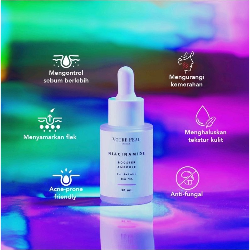 Votre Peau Combo Serum : Niacinamide Booster Ampoule &amp; Serum Peptide