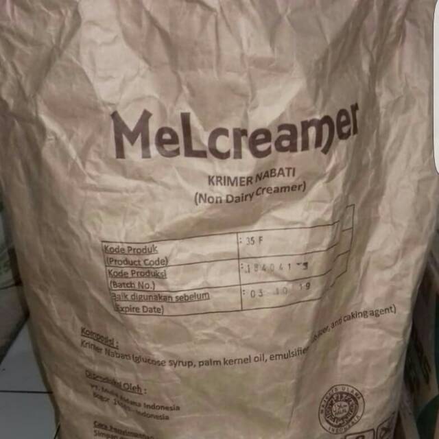

Creamer bubuk Mel creamer 35F kemasan repack 1kg
