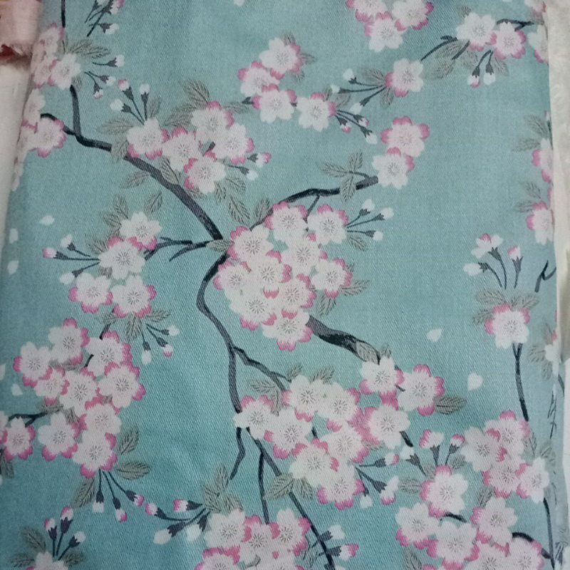 katun jepang tokai senko motif sakura