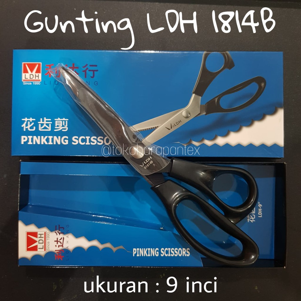 

Gunting Kain / Gunting Zig Zag / Gunting Gerigi LDH 1814B