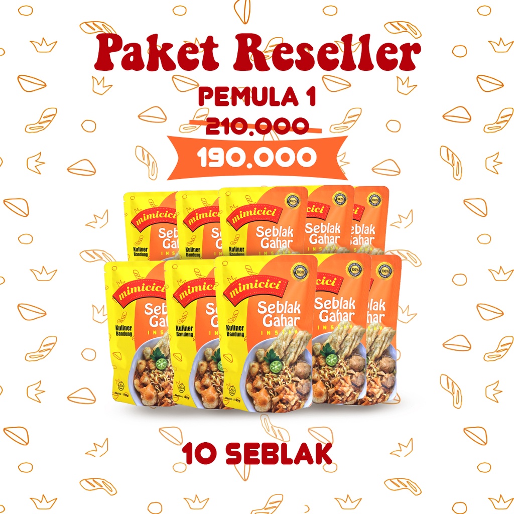 

Paket reseller PEMULA 1