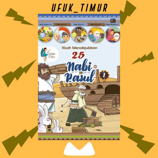 Jual BUKU KISAH NABI DAN RASUL, BUKU ANAK PAUD, BUKU ANAK ISLAMI, BUKU ...