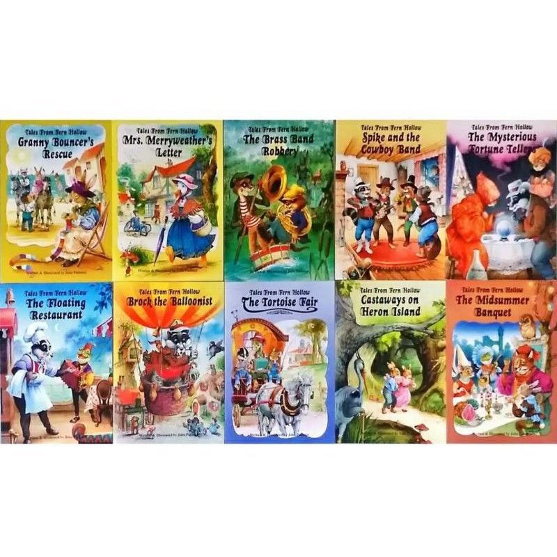 ruangsikecil - Buku cerita bahasa inggris tales from fern hollow full colour
