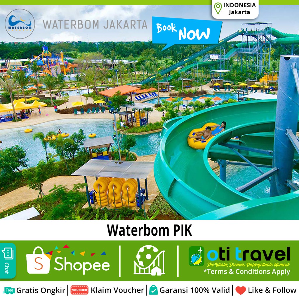 Waterbom Jakarta Pik Tiket