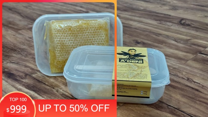 

Madu Sarang 250gr Paket Double by #BEE STUDIO